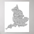 Search for black map posters England