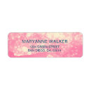 Search for bubbles return address labels Watercolor