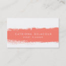 Search for coral business cards Modern