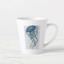 Search for blue jellyfish mugs Marine life