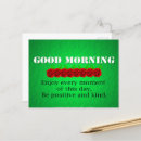 Search for positivity postcards Red