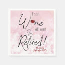 Search for funny retirement napkins Quote