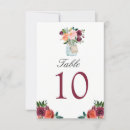 Search for orange watercolor table cards Pink