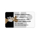 Search for dog bone return address labels Puppy