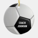Search for soccer coach christmas tree decorations Sport