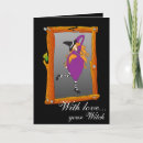 Search for girl witch postcards Fairytale