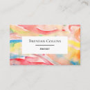 Search for abstract business cards Colorful