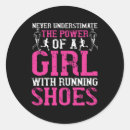 Search for running stickers Girl