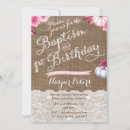 Search for baptism 1st birthday invitations Pink