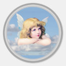 Search for angel clouds stickers Blue
