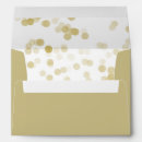 Search for gold foil envelopes White and gold