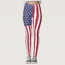 Search for red white blue stripes leggings Flag