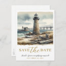 Search for lighthouse save the dates Engagement