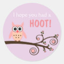 Search for birthday owl stickers Hoot