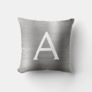 Search for silver cushions Monogrammed