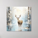 Search for deer stag canvas prints Buck