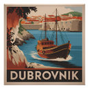 Search for dubrovnik posters Vintage