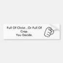 Search for christmas bumper stickers Christianity