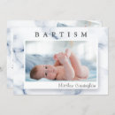 Search for marble christening invitations Modern