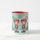 Search for elves mugs Winter