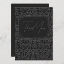 Search for grey damask thank you cards Floral