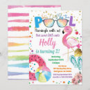 Search for sunglasses birthday invitations Rainbow