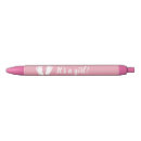 Search for pink baby shower pens For her
