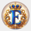 Search for letter e monogram stickers Gold