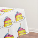 Search for birthday tablecloths Cake