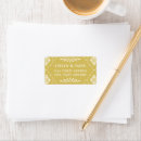 Search for gatsby wedding return address labels Vintage