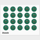Search for green snowflake stickers Merry
