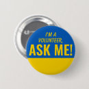 Search for volunteers badges Yellow