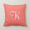 Search for solid coral cushions Minimalist