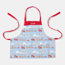 Search for cute and funny aprons Santa