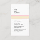 Search for pastel color business cards Beauty