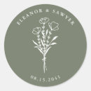 Search for taupe wedding stickers Minimalist