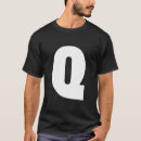 Search for letter q tshirts Alphabet