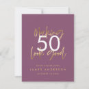 Search for 40th 4x5 invitations Purple