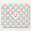 Search for blue geometric pattern mouse mats Pastel