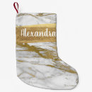 Search for white gold christmas stockings Marble