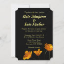 Search for california poppy invitations Yellow