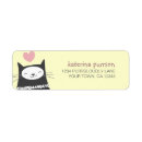 Search for happy cat return address labels Kitty
