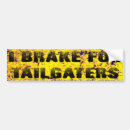 Search for rear end bumper stickers Tailgating