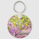 Search for lemon tree key rings Watercolor