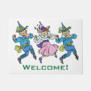 Search for wizard of oz doormats Yellow brick road