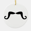 Search for mustache christmas tree decorations Funny