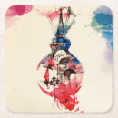 Search for eiffel tower coasters Retro