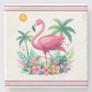 Search for flamingo coasters Tropical