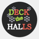 Search for deck the halls stickers Xmas