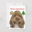 Search for cocker spaniel christmas cards Animals